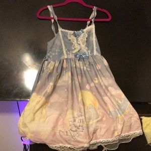Astronaut cat Lolita dress